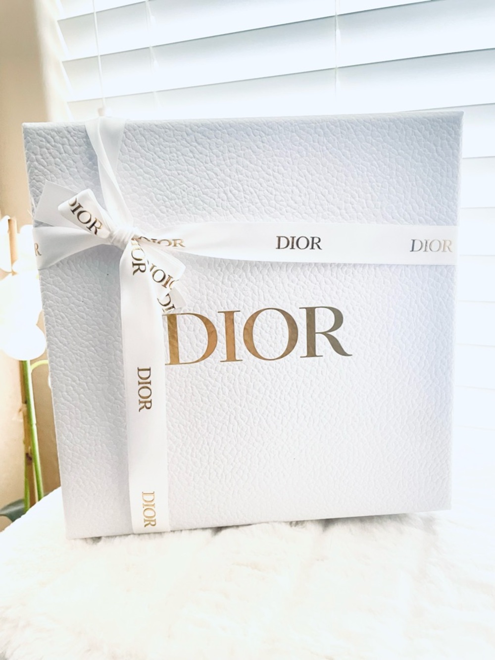 DIOR Authentic empty Gift Box set + Tissue & Ribbon - Picture 4 of 6